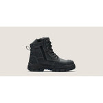 Blundstone RotoFlex Black water-resistant Platinum leather 150mm zip sided safety boot - 9061-Queensland Workwear Supplies