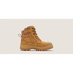 Blundstone RotoFlex Wheat water-resistant nubuck 150mm zip sided safety boot - 8060-Queensland Workwear Supplies