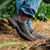 Blundstone Unisex V Cut Elastic Side non-Safety Work Boot 600-Queensland Workwear Supplies