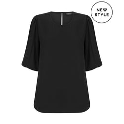 CAREER POPPY TOP - 1807WS