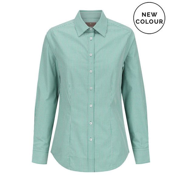 Career Gingham Check CR Fit S - 1637WL-Queensland Workwear Supplies