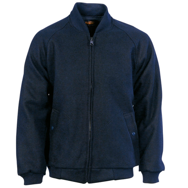 DNC Bluey Jacket With Ribbing Collar & Cuffs - 3602-Queensland Workwear Supplies