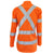 DNC Taped HiVis Ladies 3-way Vented X-back Biomotion Long Sleeve Shirt - 3544-Queensland Workwear Supplies