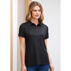 Fashion Biz Womens Focus Short Sleeve Polo - P313LS