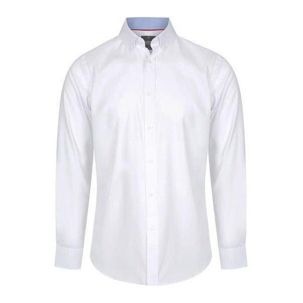 Gloweave Career New Oxford LS Slim Fit - 1899L-Queensland Workwear Supplies