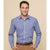 Gloweave Career Royal Oxf.Gingham CR S-Queensland Workwear Supplies