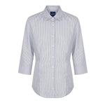 Gloweave Career Westgarth WOMEN'S GINGHAM 3/4 SLEEVE SHIRT-Queensland Workwear Supplies