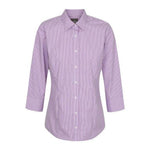 Gloweave Career Westgarth WOMEN'S GINGHAM 3/4 SLEEVE SHIRT-Queensland Workwear Supplies