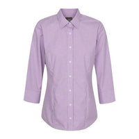 Gloweave Career Westgarth WOMEN'S GINGHAM 3/4 SLEEVE SHIRT-Queensland Workwear Supplies