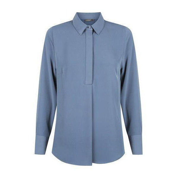 Gloweave L Slv 1/2 Placket Blouse - 1797WL-Queensland Workwear Supplies