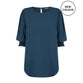 Gloweave Short Slv Shirred Cuff Blouse - 1799WZ
