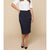 Gloweave Womens Longline Pencil Skirt - 1731WSK-Queensland Workwear Supplies
