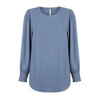 Gloweave Women's Shirred Cuff Top - 1796WL-Queensland Workwear Supplies