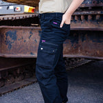 Green Hip Women's Pants Give Cargo - P-GCAR-Queensland Workwear Supplies