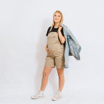 Green Hip Women's Shortalls - S-ALLW-Queensland Workwear Supplies