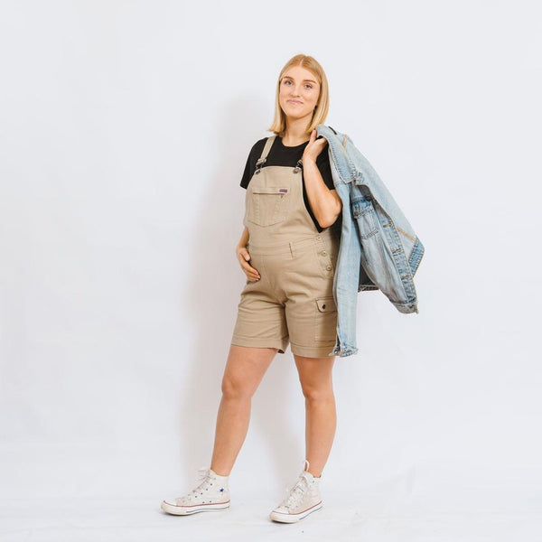 Green Hip Women's Shortalls - S-ALLW-Queensland Workwear Supplies