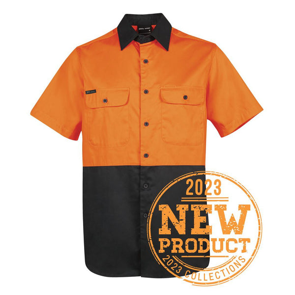 Jb's Hi Vis S/s 150g Shirt - 6HWSS-Queensland Workwear Supplies