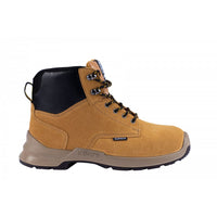 KINGS 15532Z WHEAT LACE UP ZIP SIDE BOOT-Queensland Workwear Supplies