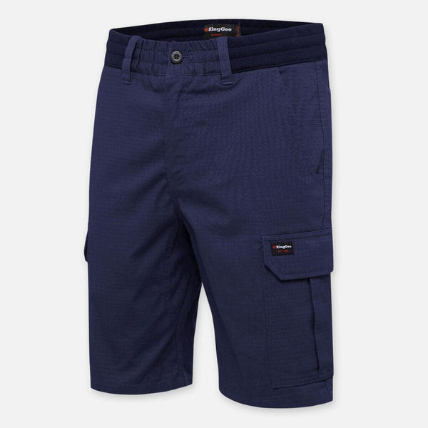 King Gee Tradies Comfort Waist Work Shorts - K17007-Queensland Workwear Supplies
