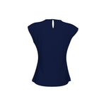 Ladies Mia Pleat Knit Top - K624LS-Queensland Workwear Supplies