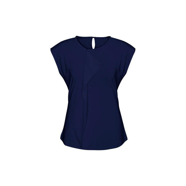 Ladies Mia Pleat Knit Top - K624LS-Queensland Workwear Supplies
