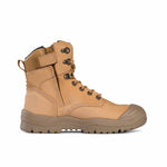 Mongrel Wheat High Leg ZipSider Boot w/ Scuff Cap - 561050-Queensland Workwear Supplies