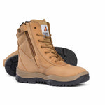 Mongrel Wheat Non-Safety High Leg ZipSider Boot - 951050-Queensland Workwear Supplies