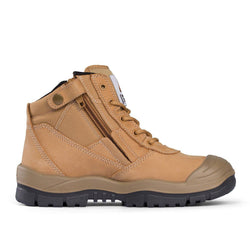 Mongrel Wheat ZipSider Boot with Scuff Cap - 461050