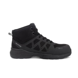 OLIVER 40825 Black JOGGER ANKLE BOOT