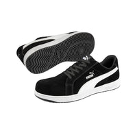 Puma Safety Shoe, Iconic Black/White - 640017-Queensland Workwear Supplies