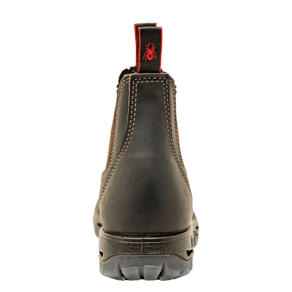 Redback Bobcat Safety Toe Claret Oil Kip - USBOK-Queensland Workwear Supplies