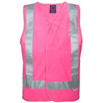 Ritemate Hi Viz Vest With 3M Reflective Tape - RM4245T-Queensland Workwear Supplies