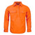 Ritemate Kids Pilbara Closed Front Long Sleeved Shirt - RM400CF-Queensland Workwear Supplies