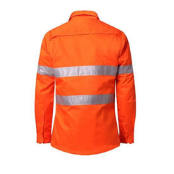 Ritemate Ladies Vented Light Weight Open Front Shirt - RM208V3R