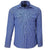 Ritemate Men's Long Sleeved Shirt, Double Pockets - RMPC010-Queensland Workwear Supplies