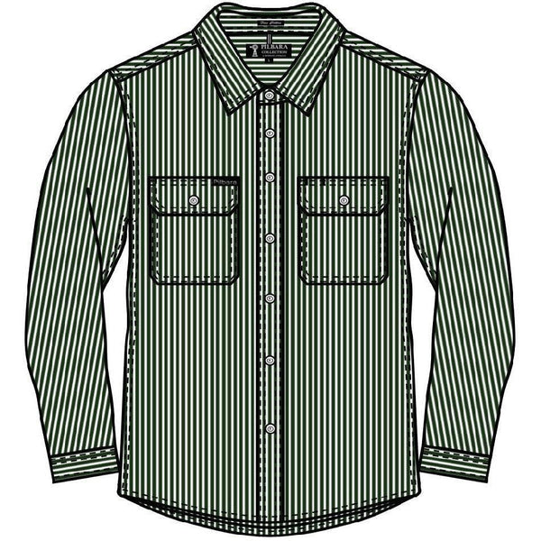 Ritemate Men's Long Sleeved Shirt, Double Pockets - RMPC010-Queensland Workwear Supplies