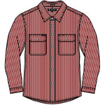 Ritemate Men's Long Sleeved Shirt, Double Pockets - RMPC010-Queensland Workwear Supplies