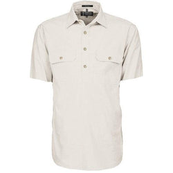 Ritemate Mens Pilbara Closed Front Short Sleeve Shirt - RM200CFS