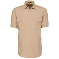 Ritemate Mens Pilbara Closed Front Long Sleeved Shirt - RM200CF