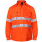 Ritemate Open Front Long Sleeve Mens 3M Tape - RM1040R