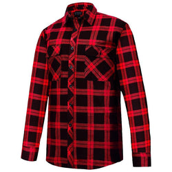Ritemate Open Front Quilted Mens Shirt - RM123SQS