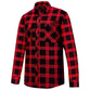 Ritemate Open Front Quilted Mens Shirt - RM123SQS