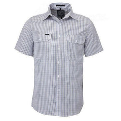 Ritemate Pilbara Men's S/S Shirt, Double Pockets - RMPC011S