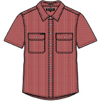 Ritemate Pilbara Men's Short Sleeve Shirt, Double Pockets - RMPC009S-Queensland Workwear Supplies