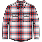 Ritemate Pilbara Mens Yarn Dyed, Check, Dual Pocket, Long Sleeve Shirt - RMPC060-Queensland Workwear Supplies