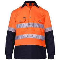 Ritemate Vented Closed Front Lightweight, Long Sleeve 3M Tape - RM107VCFR