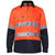 Ritemate Vented Open Front Light Weight, Long Sleeve 3M Tape Shirt - RM107V2R-Queensland Workwear Supplies