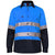 Ritemate Vented Open Front Light Weight, Long Sleeve 3M Tape Shirt - RM107V2R-Queensland Workwear Supplies