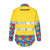 Ritemate Vented Open Front Light Weight, Long Sleeve Taped Shirt - RMRU02R-Queensland Workwear Supplies