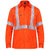 Ritemate Vented Open Front Long Sleeve 3M Tape "X" Design Shirts - RM109VXR-Queensland Workwear Supplies